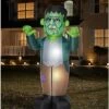 8 Ft LED Frankenstein Inflatable Decoration