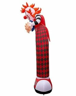 12 Ft LED Scary Clown Archway Inflatable Decoration -Spook & Style Shop 01476605 d