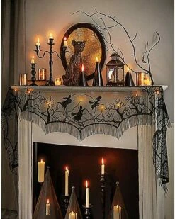 Light-Up LED Mantel Scarf - Hocus Pocus -Spook & Style Shop 01476951 b