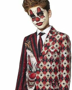 Kids Creepy Clown Suit -Spook & Style Shop 01477231 c