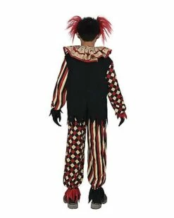 Kids Cursed Clown Costume -Spook & Style Shop 01478288 d