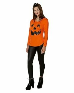 Cross Pumpkin Sweatshirt -Spook & Style Shop 01479567 c