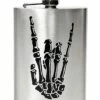 Skeleton Punk Flask