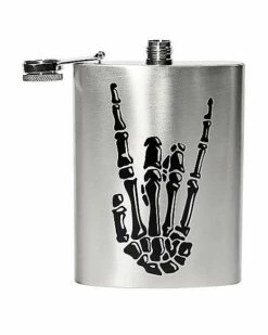 Skeleton Punk Flask -Spook & Style Shop 01485903 b