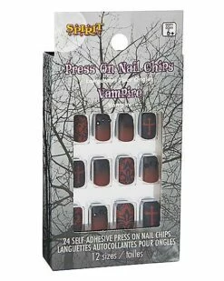 Kids Twilight Press On Vampire Nails -Spook & Style Shop 01486901 c