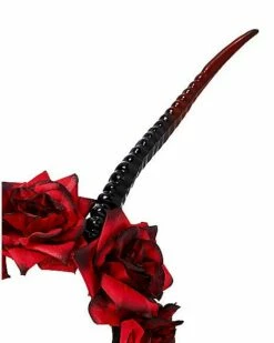 Devil Flower Headband -Spook & Style Shop 01489723 b
