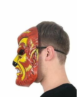 Vintage Werewolf Half Mask -Spook & Style Shop 01490333 c