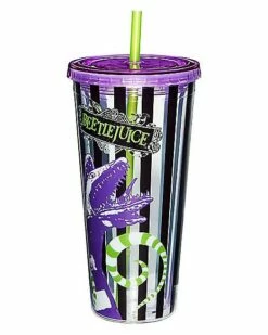Beetlejuice Worm Tumbler 20 Oz. - Beetlejuice -Spook & Style Shop 01490457 c