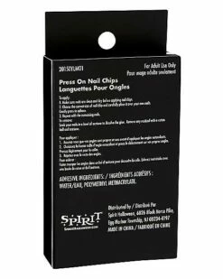 Leopard Print Press On Nails -Spook & Style Shop 01492263 d