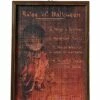 Rules Of Halloween Sign - Trick 'r Treat