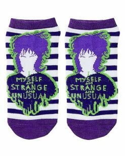 Beetlejuice Ankle Socks - 5 Pair -Spook & Style Shop 01494590 c