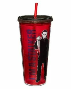 Stalker Not A Talker Michael Myers Tumbler 20 Oz. - Halloween