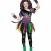 Kids Wild Rainbow Cat Costume