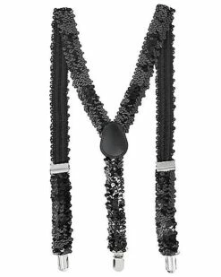 Sequin Suspenders -Spook & Style Shop 01502970 b