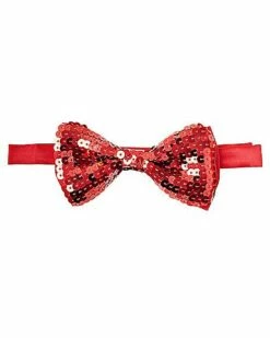 Sequin Bow Tie