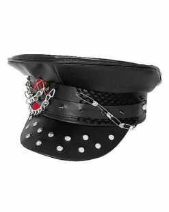 Punk Rock Studded Hat -Spook & Style Shop 01503408 b