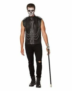 Adult Skeleton Royalty Vest