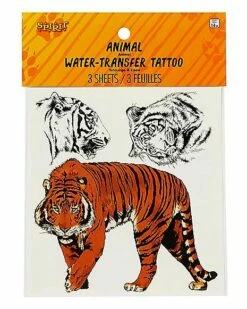 Big Cat Temporary Tattoos -Spook & Style Shop 01507813 e