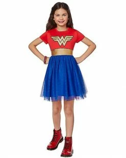Kids Wonder Woman Dress -Spook & Style Shop 01509157 c