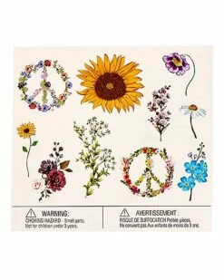 Hippie Temporary Tattoos