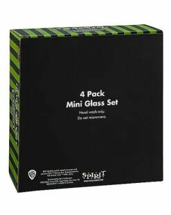 Beetlejuice Mini Glass Set - 4 Pack -Spook & Style Shop 01517374 h