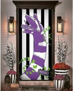 Sandworm Door Cover - Beetlejuice