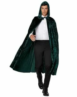 Emerald Hooded Cape
