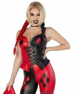 Adult Harley Quinn Corset - The Suicide Squad