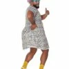 Adult Grandma Flower Dress Costume