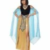Adult Blue And Gold Cleopatra Costume
