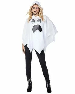 Adult Ghost Poncho