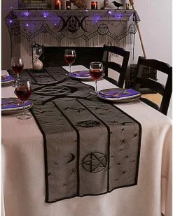 Pentagram Table Runner