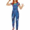 Adult Chucky Overalls Costume