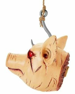 Hanging Severed Pig Head -Spook & Style Shop 01546308 c