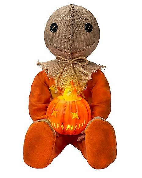 Light-Up Sitting Sam Doll - Trick 'r Treat 2 Light-Up Sitting Sam Doll - Trick 'r Treat - Image 2