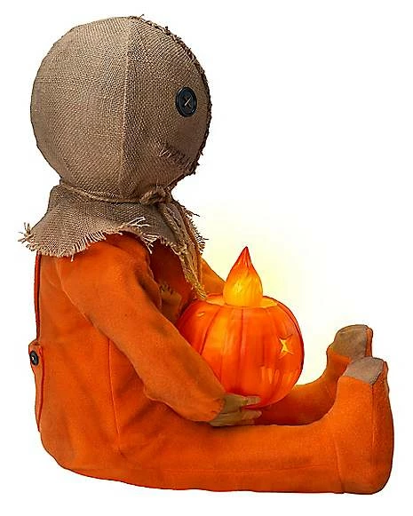 Light-Up Sitting Sam Doll - Trick 'r Treat 5 Light-Up Sitting Sam Doll - Trick 'r Treat - Image 5