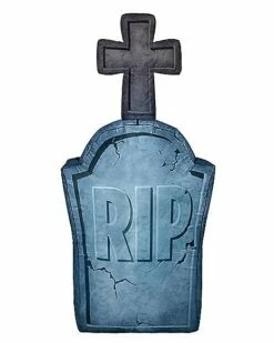 4 Ft Light-Up Tombstone Inflatable Decoration 8 4 Ft Light-Up Tombstone Inflatable Decoration -Spook & Style Shop 01547496 c