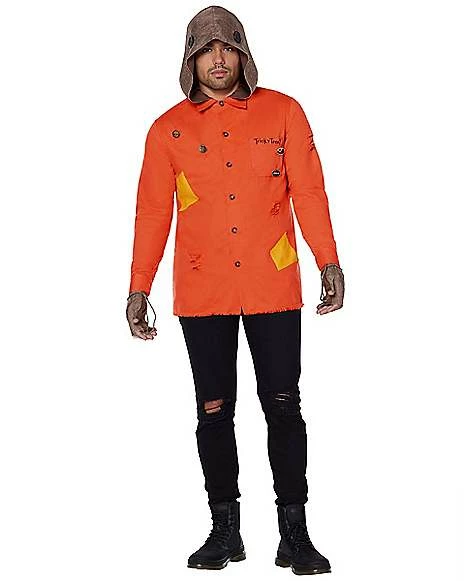 Sam Hooded Button-Up Shirt - Trick 'r Treat 2 Sam Hooded Button-Up Shirt - Trick 'r Treat - Image 2