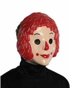 Vintage Rag Doll Half Mask -Spook & Style Shop 01548734 c
