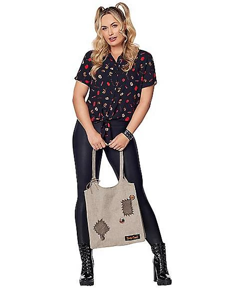 Sam Plus Size Shirt Bag And Pins Set - Trick 'r Treat 1 Sam Plus Size Shirt Bag And Pins Set - Trick 'r Treat