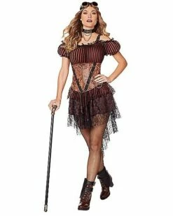 Adult Queen Of Steampunk Costume