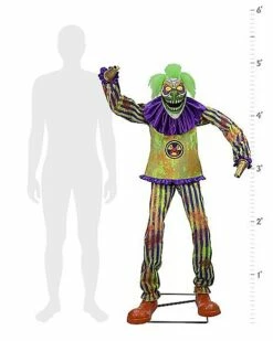 6 Ft Nozzles The Clown Animatronic -Spook & Style Shop 01563527 i