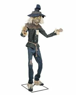 6.6 Ft Strawman Animatronic -Spook & Style Shop 01564269 e