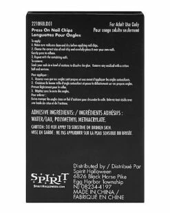 '80s Press On Nails -Spook & Style Shop 01564392 d
