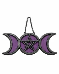 Mystical Arts Moon Phase Glass Sign