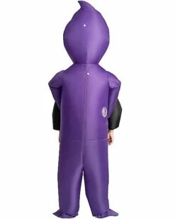 Kids Light-Up Purple Ghoul Pick-Me-Up Inflatable Costume -Spook & Style Shop 01565191 c