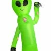 Kids Wavy Arms Alien Inflatable Costume