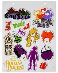 Hocus Pocus Gel Window Clings - Disney -Spook & Style Shop 01567478 c