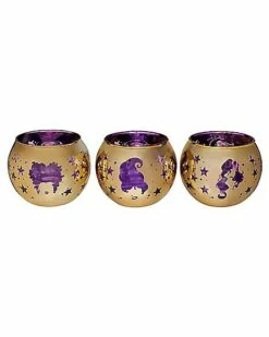 Hocus Pocus Tea Light Candle Holder Set 3 Pack - Disney