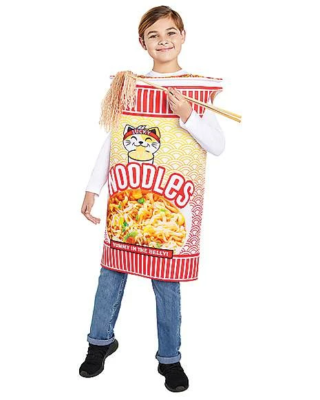 Kids Noodle Cup Costume 1 Kids Noodle Cup Costume